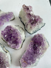 Load image into Gallery viewer, Bulk Lot Amethyst clusters (pack of 5) - K303
