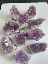 Load image into Gallery viewer, Bulk Lot Amethyst clusters (pack of 10) - K305
