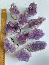 Load image into Gallery viewer, Bulk Lot Amethyst clusters (pack of 10) - K305
