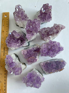 Bulk Lot Amethyst clusters (pack of 10) - K305