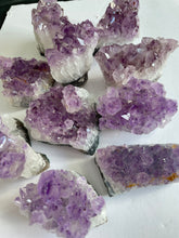 Load image into Gallery viewer, Bulk Lot Amethyst clusters (pack of 10) - K305
