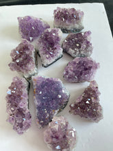 Load image into Gallery viewer, Bulk Lot Amethyst clusters (pack of 10) - K306
