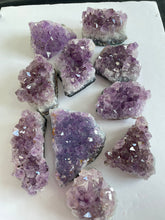 Load image into Gallery viewer, Bulk Lot Amethyst clusters (pack of 10) - K306
