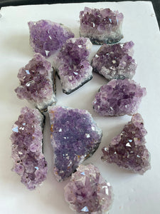 Bulk Lot Amethyst clusters (pack of 10) - K306