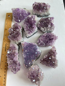 Bulk Lot Amethyst clusters (pack of 10) - K306