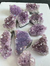 Load image into Gallery viewer, Bulk Lot Amethyst clusters (pack of 10) - K306
