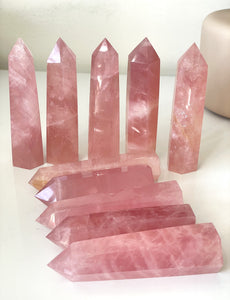 1 x Rose Quartz Crystal Tower T986