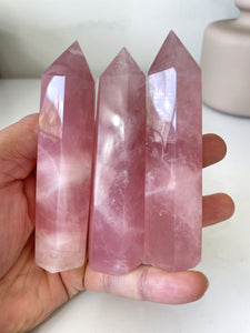 1 x Rose Quartz Crystal Tower T986