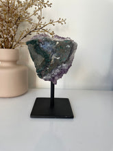 Load image into Gallery viewer, Amethyst High-Grade on Stand Natural Crystal Cluster A334
