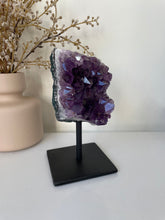 Load image into Gallery viewer, Amethyst High-Grade on Stand Natural Crystal Cluster A336
