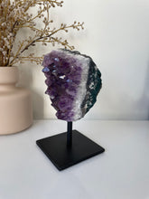 Load image into Gallery viewer, Amethyst High-Grade on Stand Natural Crystal Cluster A336
