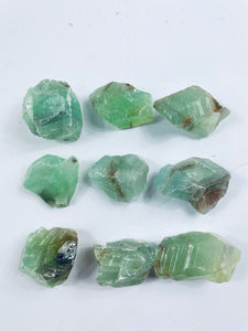 1 x Raw Emerald Calcite Natural Crystal RW04