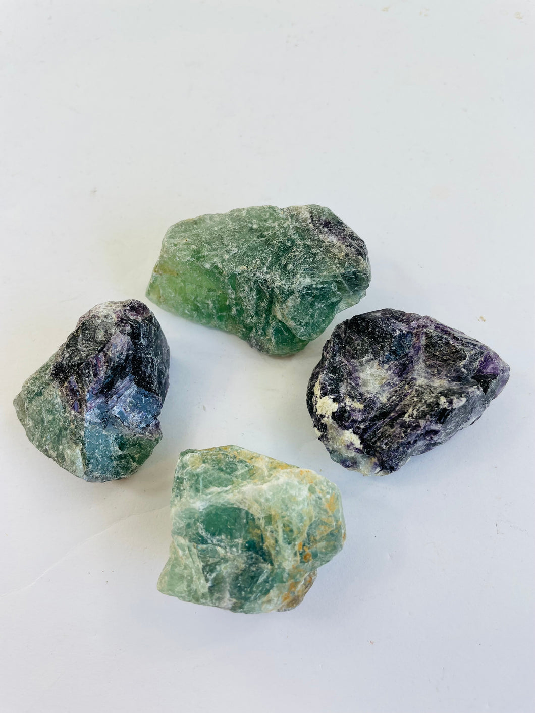 1 x Raw Fluorite Natural Crystal RW07