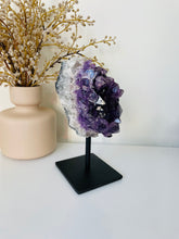 Load image into Gallery viewer, Amethyst High-Grade on Stand Natural Crystal Cluster A330
