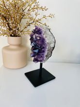 Load image into Gallery viewer, Amethyst High-Grade on Stand Natural Crystal Cluster A330
