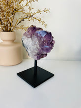 Load image into Gallery viewer, Amethyst High-Grade on Stand Natural Crystal Cluster A331
