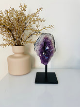 Load image into Gallery viewer, Amethyst High-Grade on Stand Natural Crystal Cluster A332
