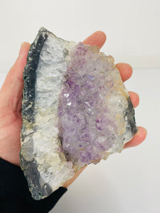 Amethyst Natural Crystal Cluster A353