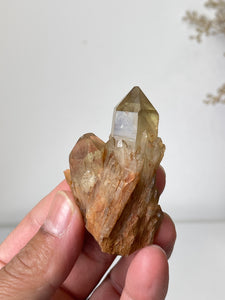 Natural Kundalini Citrine Congo Crystal Cluster C014