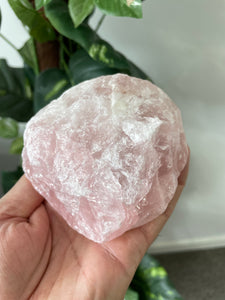 Rose Quartz Raw Crystal  RQ039