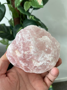 Rose Quartz Raw Crystal  RQ040