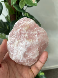 Rose Quartz Raw Crystal  RQ040