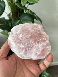 Rose Quartz Raw Crystal  RQ040