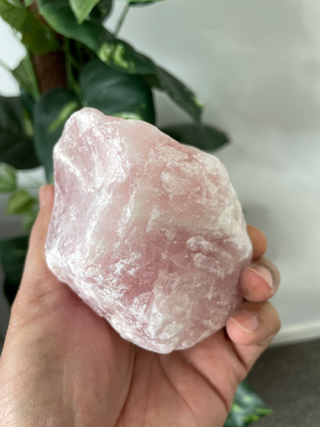 Rose Quartz Raw Crystal  RQ041