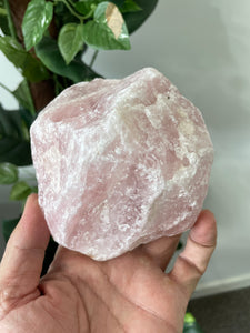 Rose Quartz Raw Crystal  RQ041