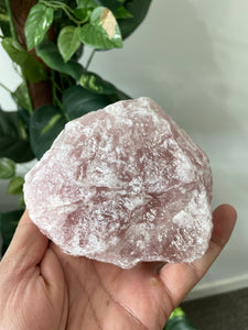 Rose Quartz Raw Crystal  RQ042