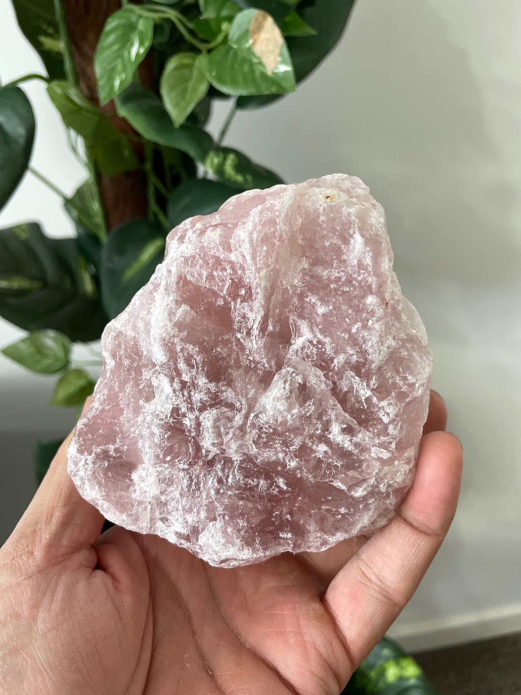 Rose Quartz Raw Crystal  RQ042