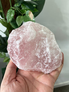 Rose Quartz Raw Crystal  RQ043