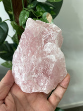 Load image into Gallery viewer, Rose Quartz Raw Crystal  RQ044
