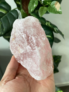 Rose Quartz Raw Crystal  RQ044