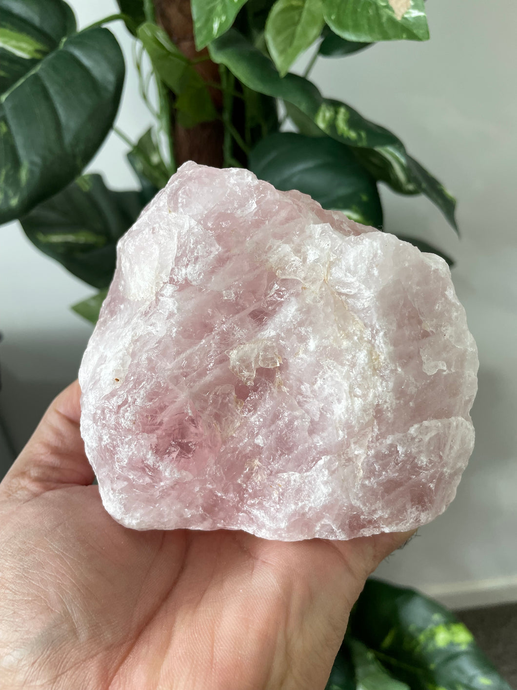 Rose Quartz Raw Crystal  RQ045