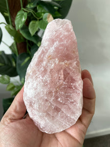 Rose Quartz Raw Crystal  RQ047