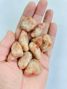 Sunstone tumbled stone crystal/ mineral x 1 TB023