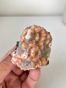 Orange Thomsonite Crystal Cluster Rare AP546a