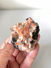 Load image into Gallery viewer, Orange Thomsonite Crystal Cluster Rare AP552a
