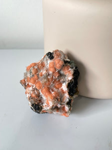 Orange Thomsonite Crystal Cluster Rare AP552a