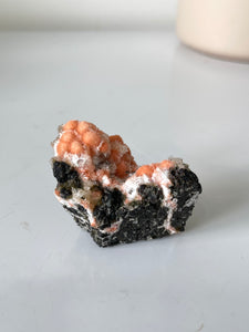 Orange Thomsonite Crystal Cluster Rare AP556a