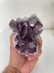 Amethyst Natural Crystal Cluster A438