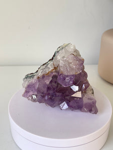 Amethyst Natural Crystal Cluster A448