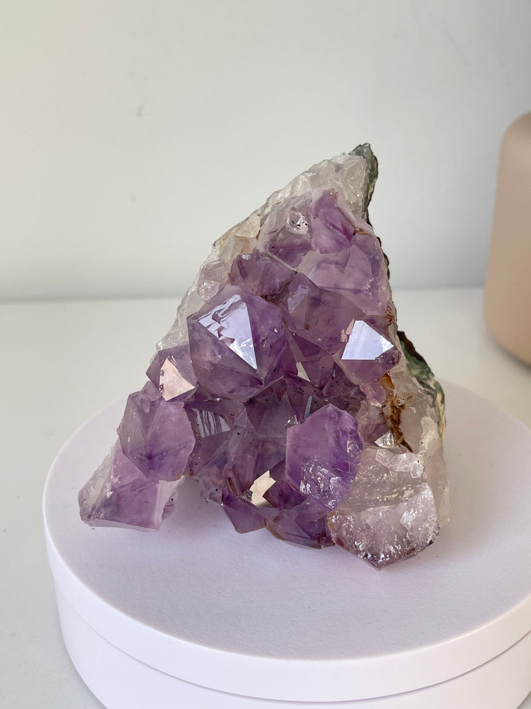 Amethyst Natural Crystal Cluster A448