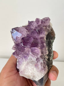 Amethyst Natural Crystal Cluster A453