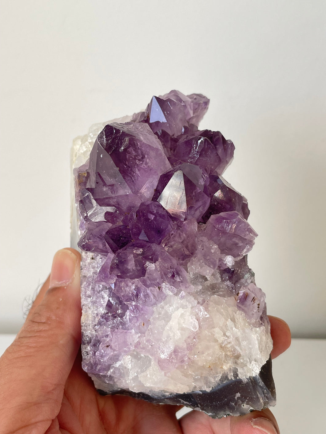 Amethyst Natural Crystal Cluster A453