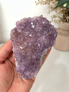 Amethyst Natural Crystal Cluster A283