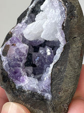 Load image into Gallery viewer, Amethyst Geode Miniature Natural Crystal Rare A414
