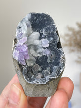 Load image into Gallery viewer, Amethyst Geode Miniature Natural Crystal Rare A415
