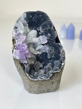 Load image into Gallery viewer, Amethyst Geode Miniature Natural Crystal Rare A415
